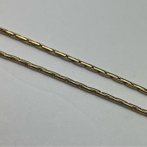 Napier Gold Disk Necklace - Picture 9 of 14